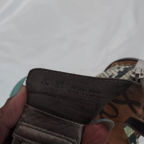 Sam Edelman Glenda Gladiator Sandals Size 8.5 - Picture 7 of 8